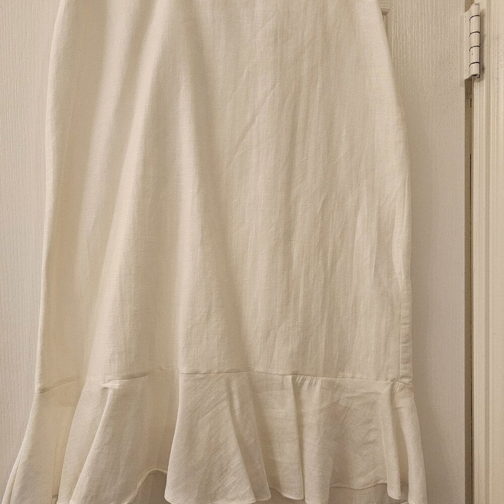 White skirt